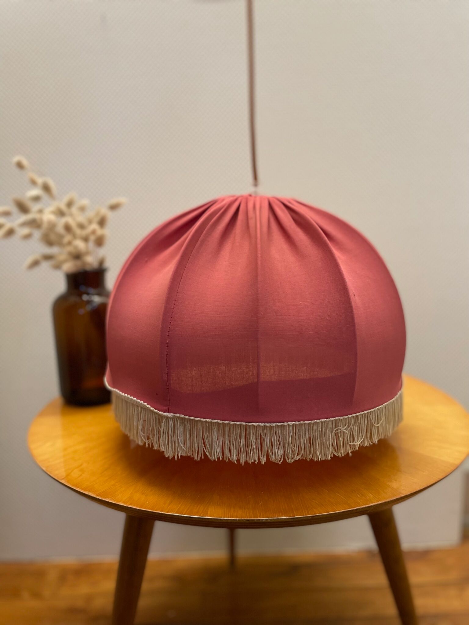 Suspension lampshade vintage 70s