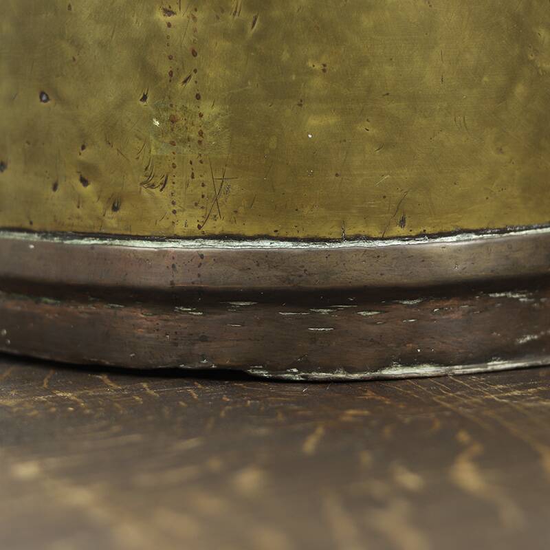 Laitière en cuivre antique du début du 19e siècle