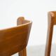 Set of four Italian dining chairs attr. to Willy Rizzo
