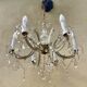 Lustre 6 branches art deco