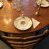 Round table with antique flaps
