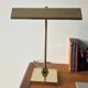 1970s brass banker’s desk lamp