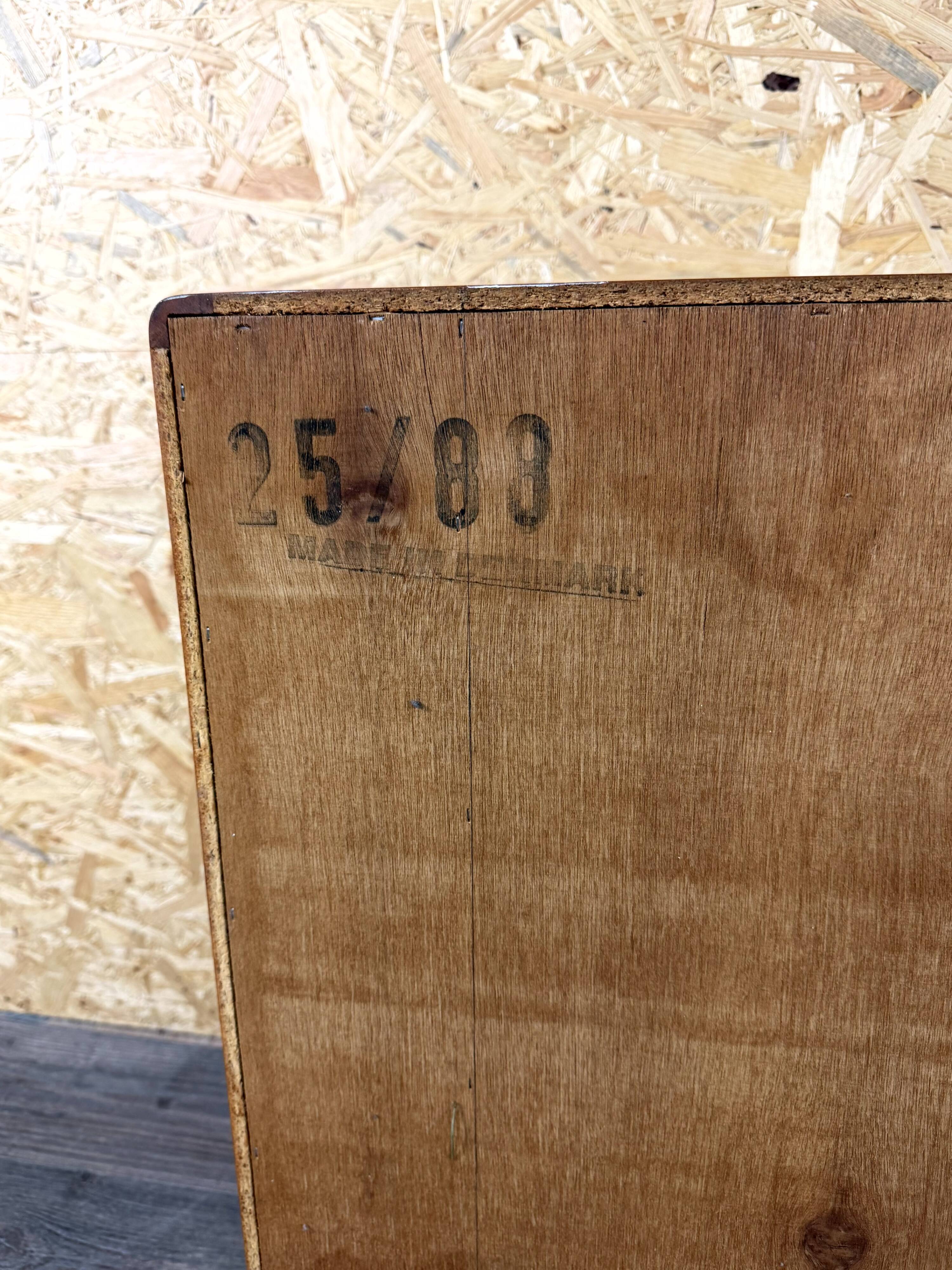 1960s 1970s Teak Sideboard Credenza Cabinet Danish Modern Design Denmark