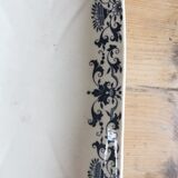 Serving dish in iron earth