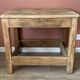 Small workbench made of solid oak