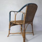 Adult rattan armchair