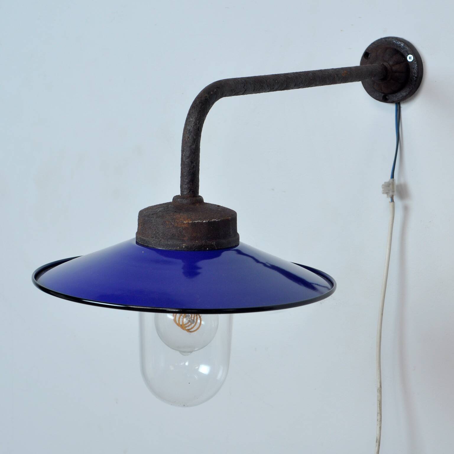 Iron Outdoor Lamp, 21st Century, 60cm Deep