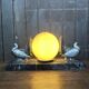 Vintage Art Deco lamp signed Perrina.