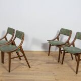 Ski Jumper Chairs from Zamojska, Poland, 1970s, Set of 4