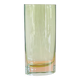 Hand-blown glass vase in apple green – circa 1980