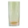 Hand-blown glass vase in apple green – circa 1980