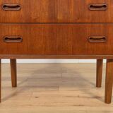 Commode en teck du milieu du siècle, Danemark, années 1960