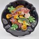 Ceramic dish barbotine vallauris trompe l'oeil kitsch Fish 3