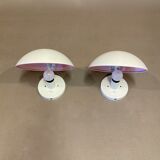 Suite of 4 modular wall lamps "Design Louis Poulsen".