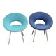 Paire de fauteuils Artifort Nina Design