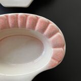 Set of 2 Charles Amand orange-pink ramekins