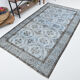 5x8 faded blue handmade turkish rug 260x150cm
