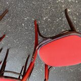 Set of 8 castelbajac chairs