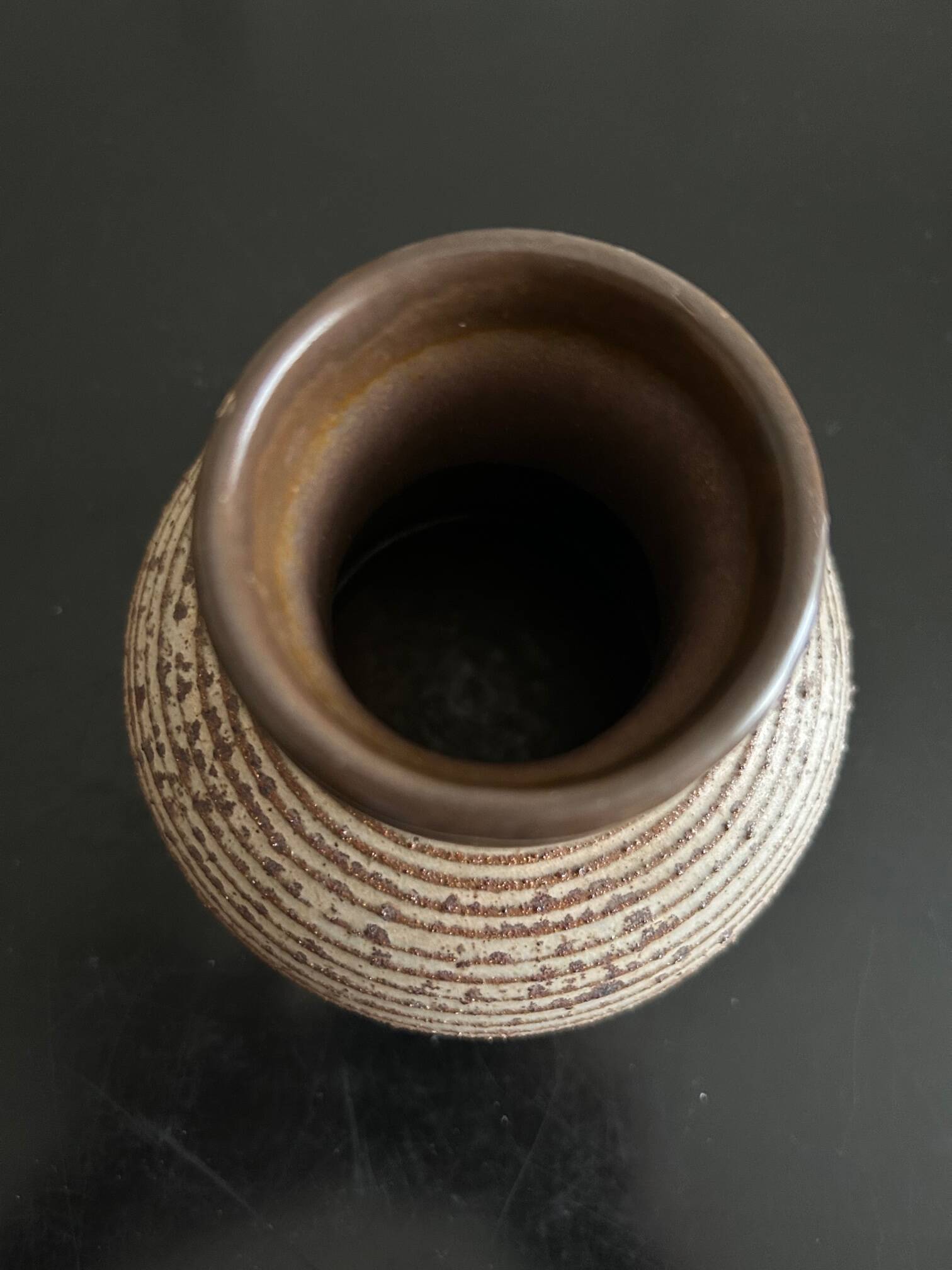 3 stoneware vases 1970