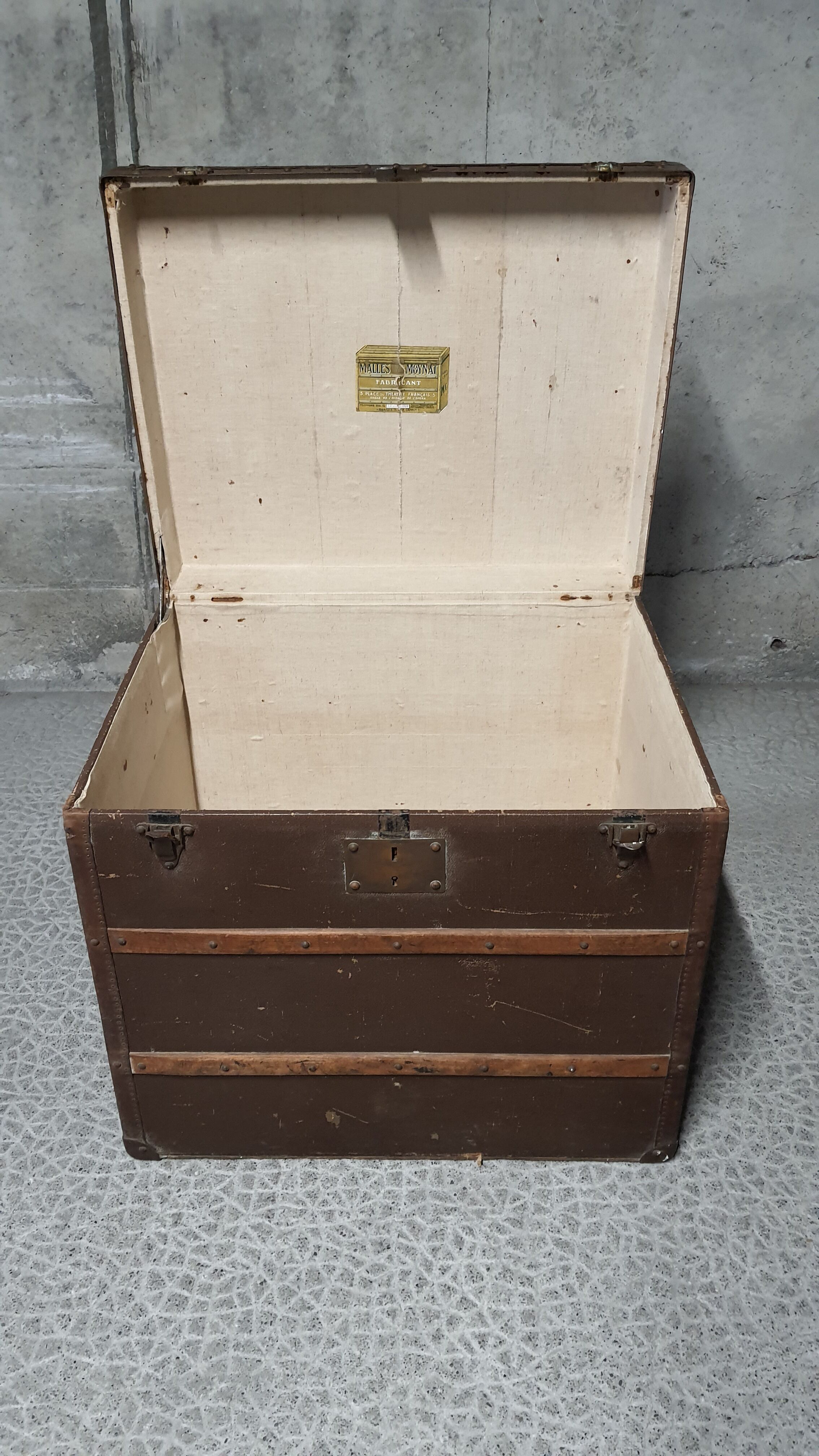 Travel trunk "Moynat"