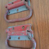 Antique trunk handles