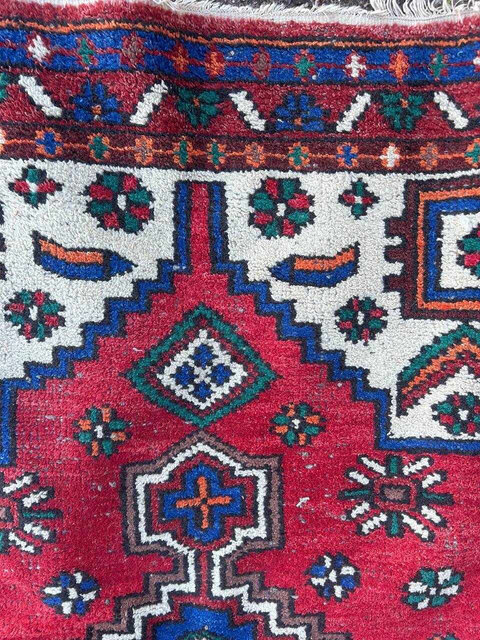 Tapis persan Hamadan fait main