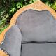 Antique telephone bench chair