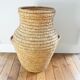 Braided wicker jar