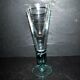 Vintage absinthe glass in blue blown glass H25cm
