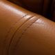 Vintage light cognac aniline leather 3 seater sofa by Mogens Hansen  Denmark, 1970s