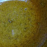 Small ceramic bowl, clay, vintage artisan style Tamegroute.