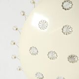 Beautiful large mid-century metal ceiling lamp by Emil Stejnar for Rupert N