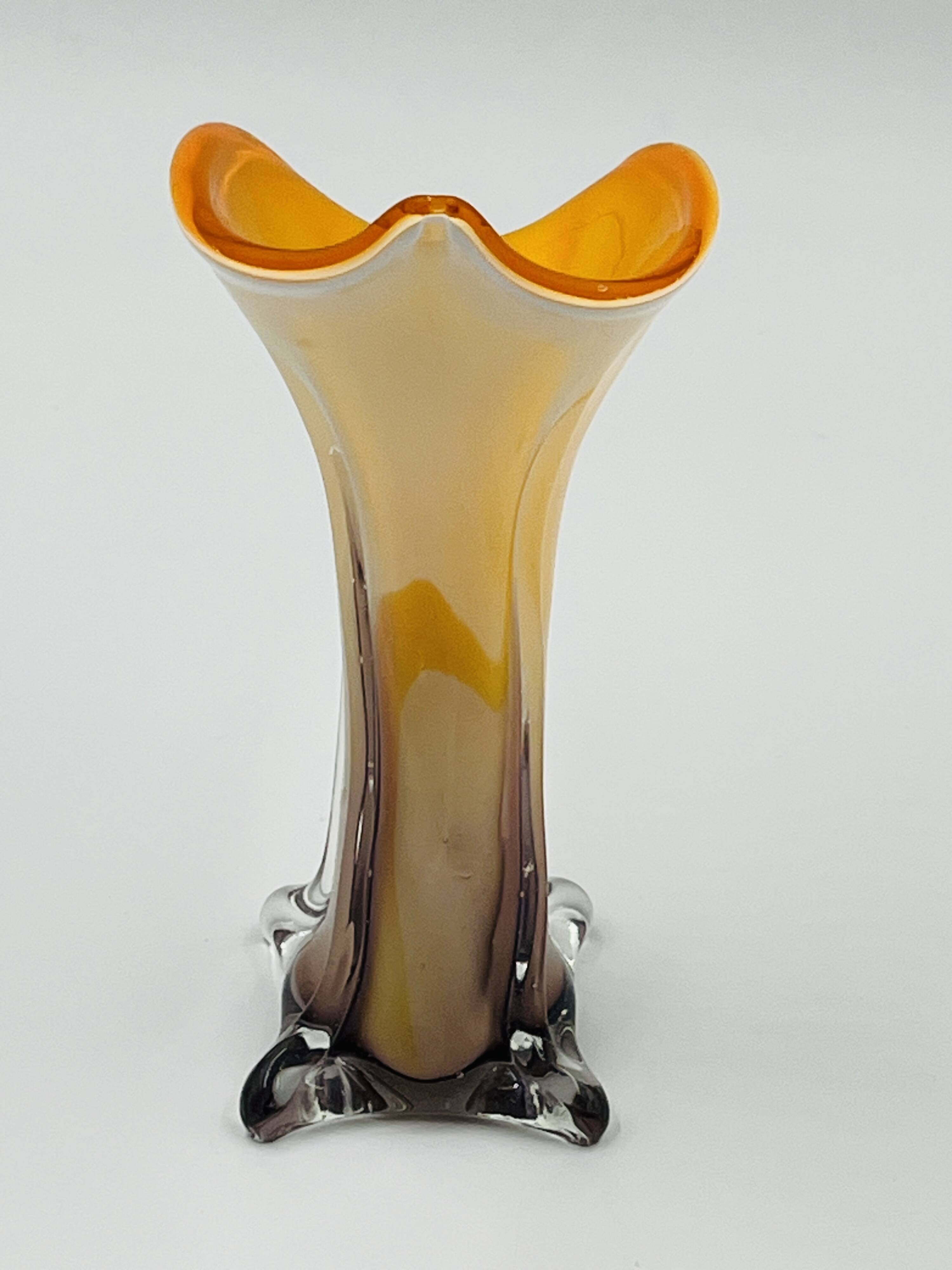 Arum vase in Murano glass