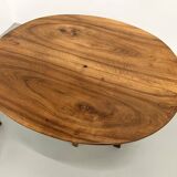 Antique winegrower's table in solid walnut