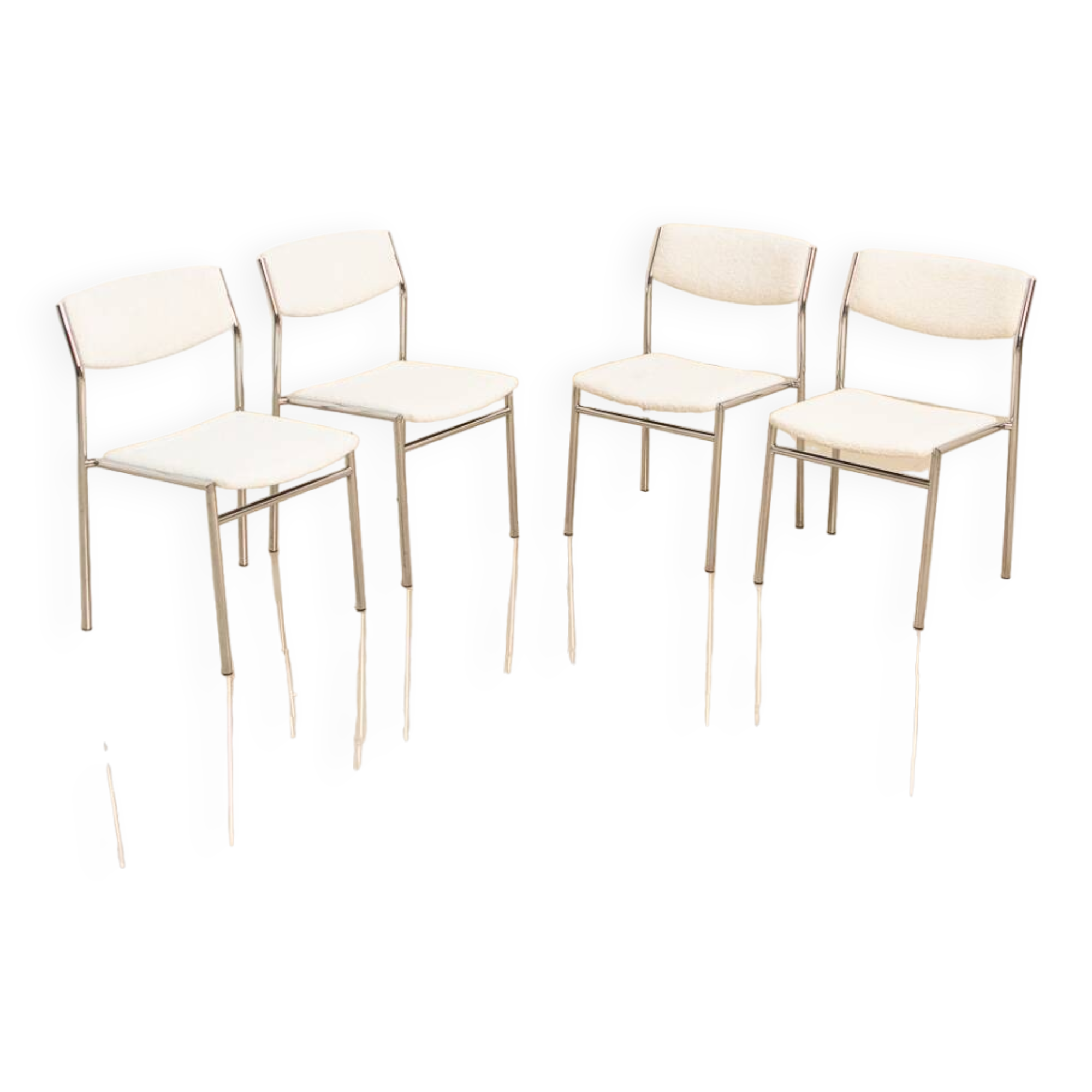 Set of 4 chairs by Gijs van der Sluis 60's