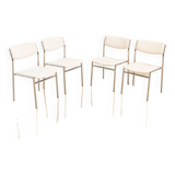 Ensemble de 4 chaises par Gijs van der Sluis 60's
