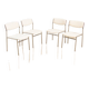 Ensemble de 4 chaises par Gijs van der Sluis 60's