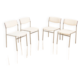 Set of 4 chairs by Gijs van der Sluis 60's