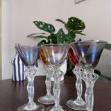 Bayel crystal liqueur glasses