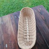 Wicker table bread basket