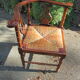 Chaise d'angle de cheminée chaise à musique