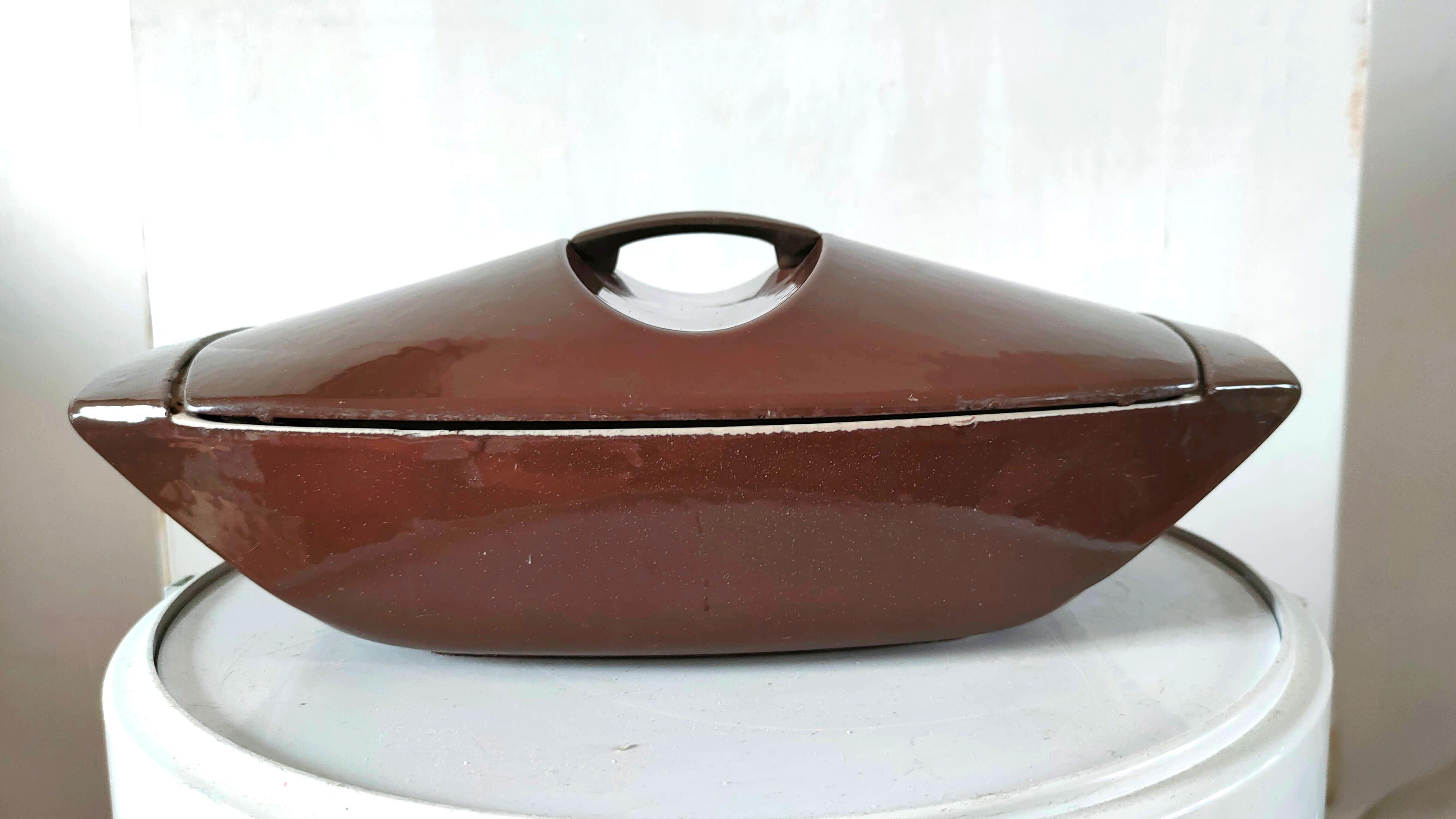 Raymond Loewy design casserole for Le Creuset