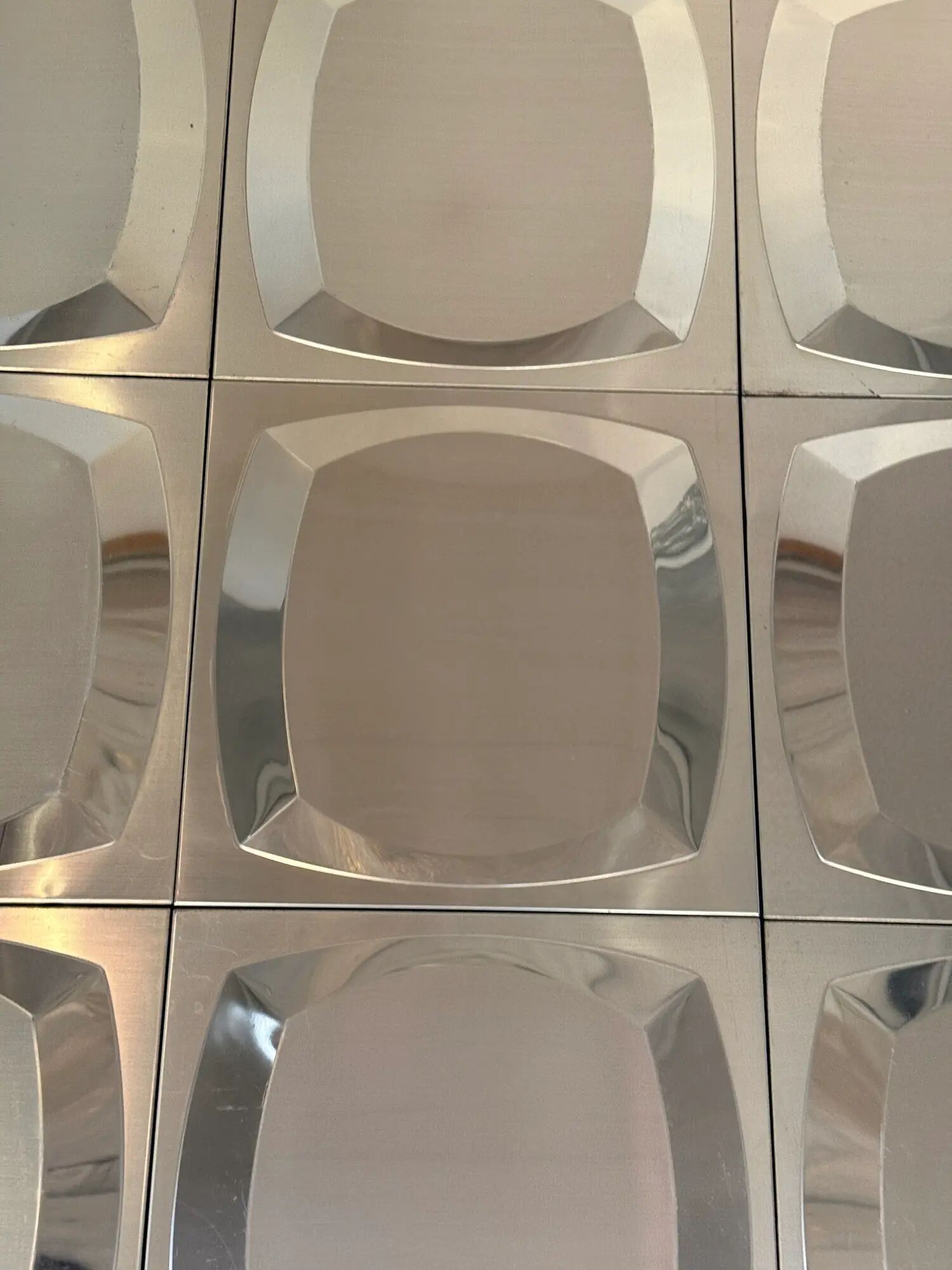 Set of 10 Space Age wall panels, 1970s