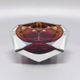 1960s Brown Ashtray or Catchall by Flavio Poli for Seguso