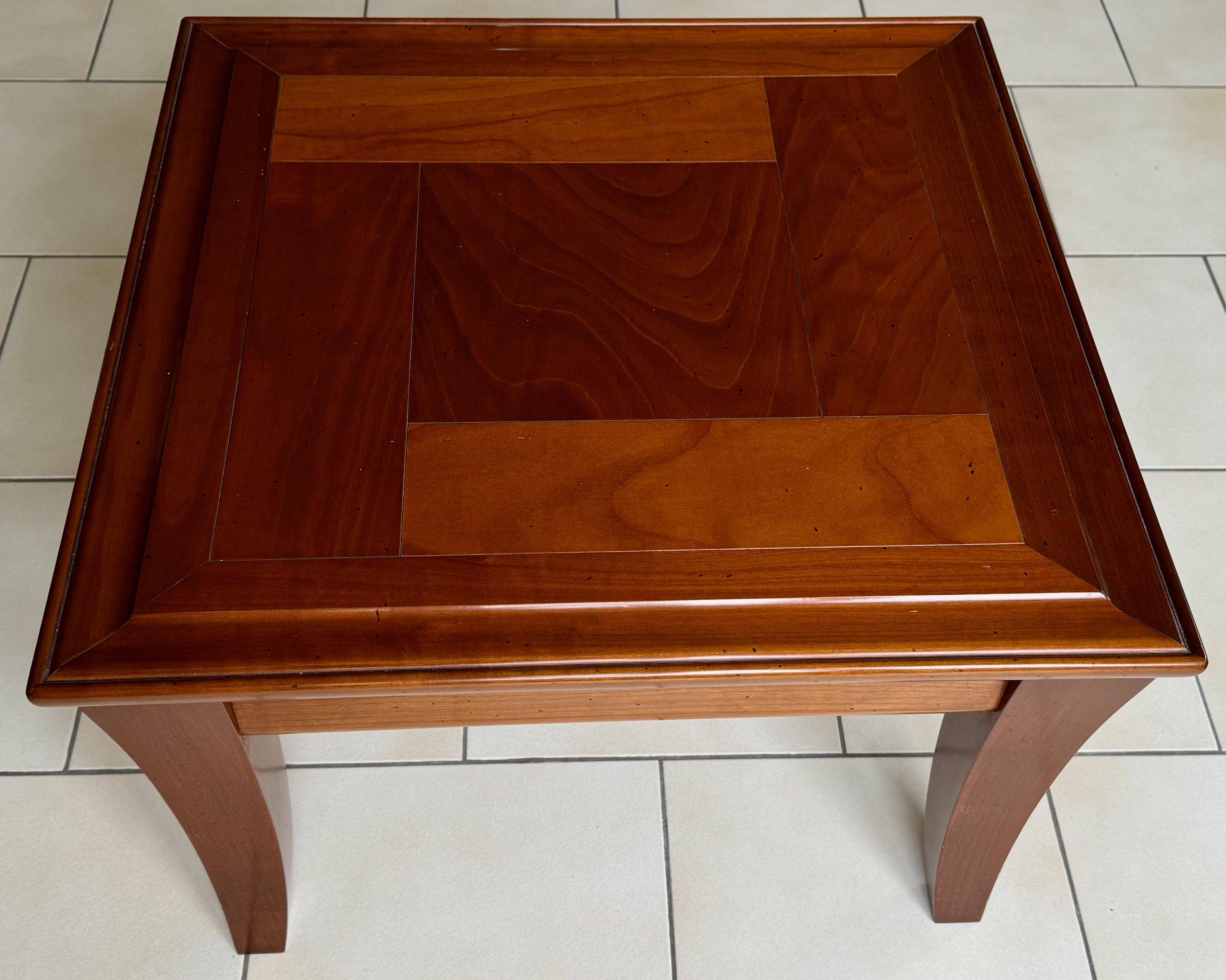 2 bouts de canapé en merisier Roche Bobois