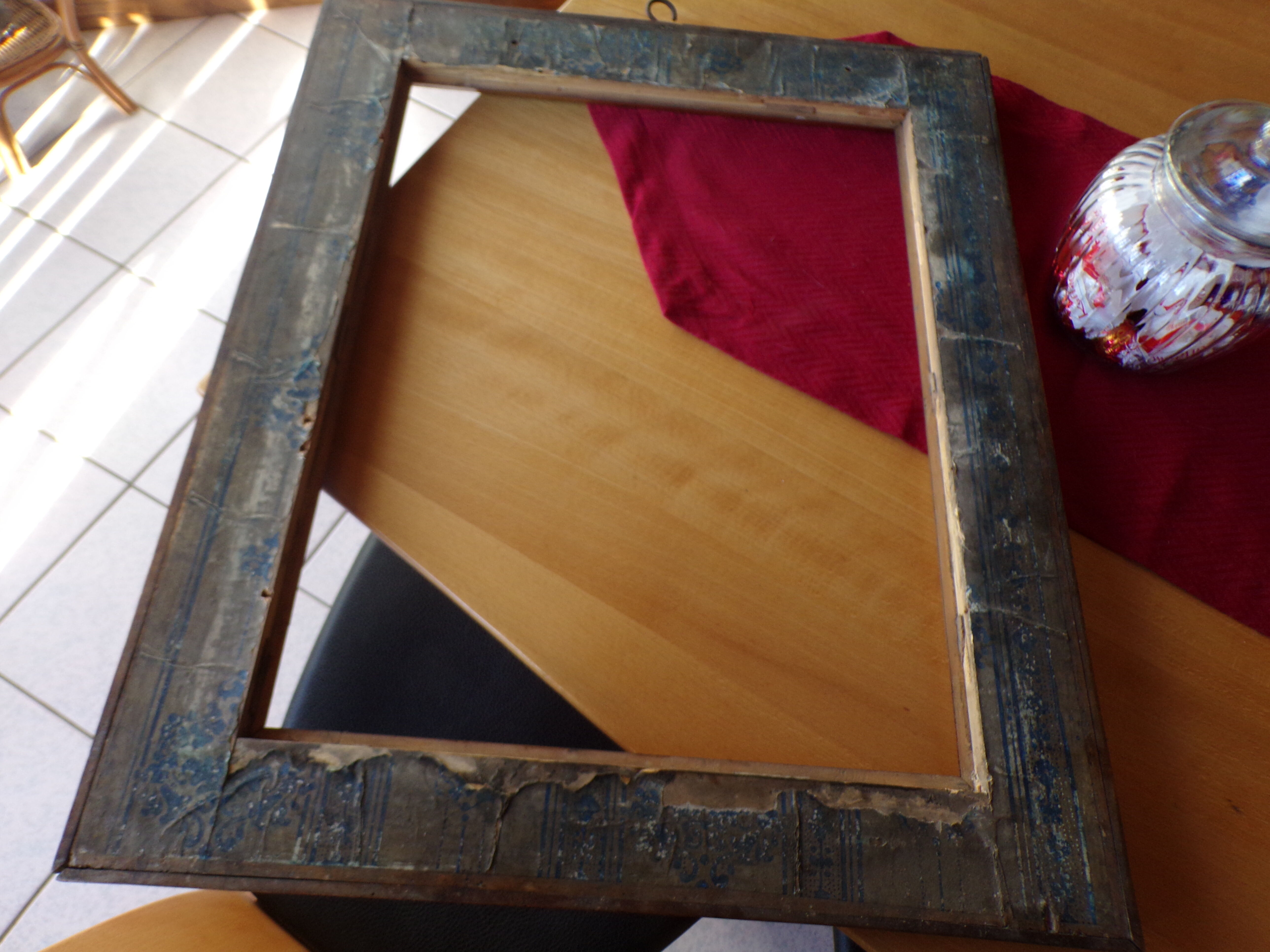 Old wooden frame circa 1920