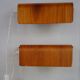 Pair of teak bedside sconces, model V321 from Nator