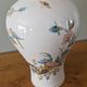 Vintage Limoges porcelain vase Paradise Bird decor 22 cm