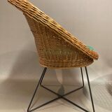 Armchair and matching table design 1950