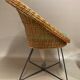 Fauteuil et sa table assortie design 1950